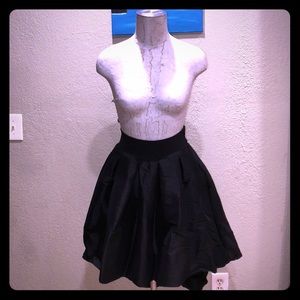 Beautiful black high low skirt.